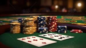 ri98 Live Casino ဇယားပေါ်တွင် ကစားသူများ ကစားနေသောမြင်ကွင်း